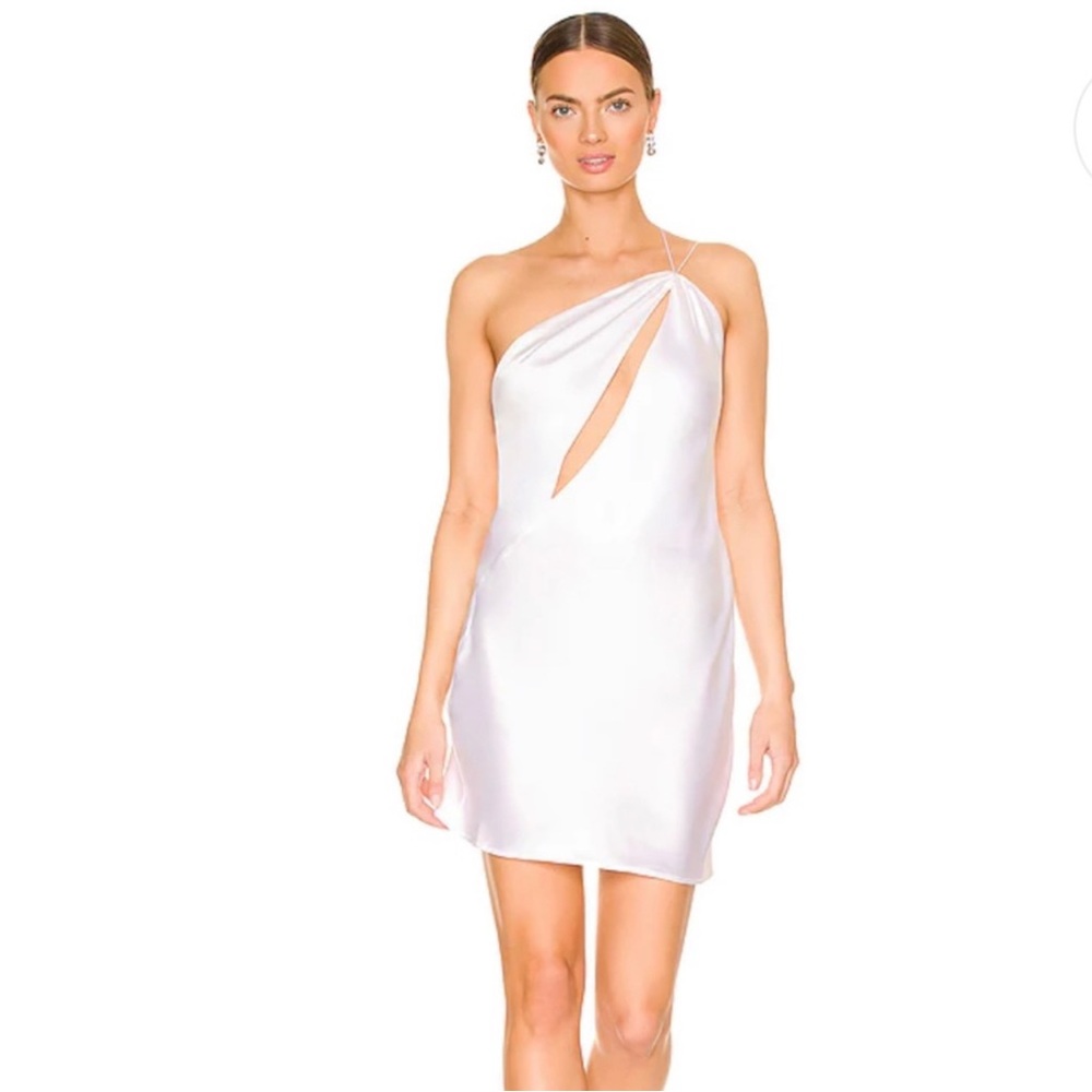 NWT Natalie Rolt Nadine Mini Dress in White Sz 1 / S
